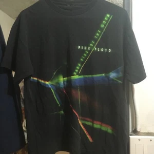 Vintage Y2K Pink Floyd Dark Side Of The Moon AOP 2008 Band Tee Rock Wear Size L - Picture 1 of 1