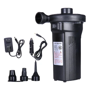 Electric Air Pump Mattress Blower Mini Compressor 12V 110V inflator - Bild 1 von 11