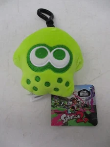 Club Mocchi-Mocchi- Nintendo Splatoon Clip-On Plush Stuffed Toy - Neon Yellow - Picture 1 of 1