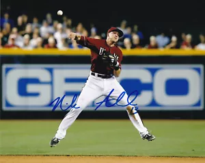 ARIZONA DIAMONDBACKS NICK AHMED AUTOGRAPHED 8x10 PHOTO WITH LOA - Picture 1 of 1