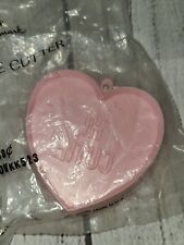 Hallmark Vintage Plastic Cookie Cutter - "Hi Cutie" Conversation Heart Valentine