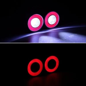 NEW 10mm-22mm 2LED Lights Headlight For 1/10 Axial SCX10 RC Rock Crawler Car - Picture 1 of 47