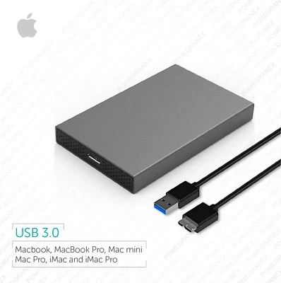 Macbook Pro, iMac, 1TB Portable External SSD, USB 3.0 :: Bootable, Plug n Play - Image 1 of 2