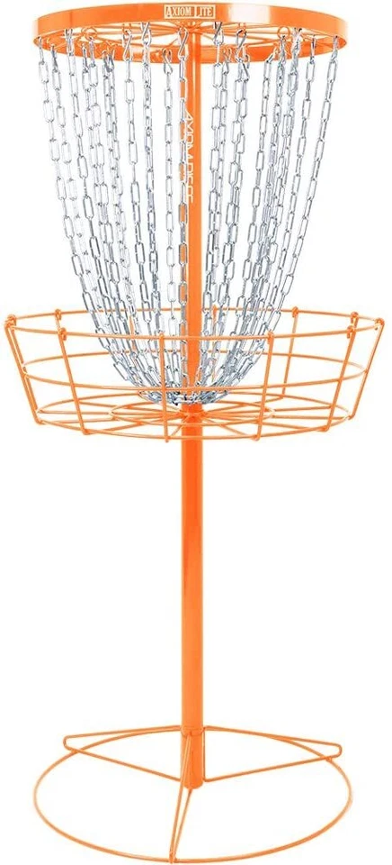 Axiom Lite 24-Chain Disc Golf Basket - Orange