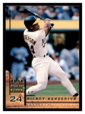 1998 Donruss Leaf Rookies & Stars #24 Rickey Henderson