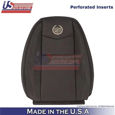 2007-2014 For Cadillac Escalade Platinum Leather Driver Top Cover Cocoa Brown - Image 1 of 4