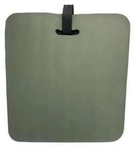 Cojín de asiento blanqueador de espuma / arrodillador de jardín 13"x14"x1,5" con mango caza campamento peces - Imagen 1 de 3