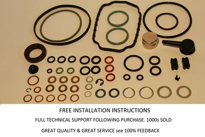 Toyota 2C Diesel Injection Pump Repair Seal Kit + Free Instructions (3b) - Image 1 of 2