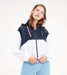Tommy Hilfiger Hooded Windbreaker Size L RRP £180 - Picture 1 of 3