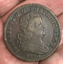 Portugal 🇵🇹 40 Reis , Pataco 1820 Lote#C622