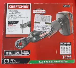 NOS NEW Craftsman Lithium-Ion Max Axess Auto Ratchet C3 19.2 Volt 39558 - Picture 1 of 11
