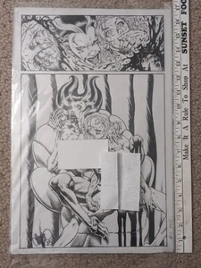 Libro de cómic Avatar arte Fausto: garras de Singha #2 página 14 arte de Tim Vigil - Imagen 1 de 2
