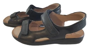 SCHOLL sandali donna NEW LISBON 2.0 pelle NERO 41 - Foto 1 di 4