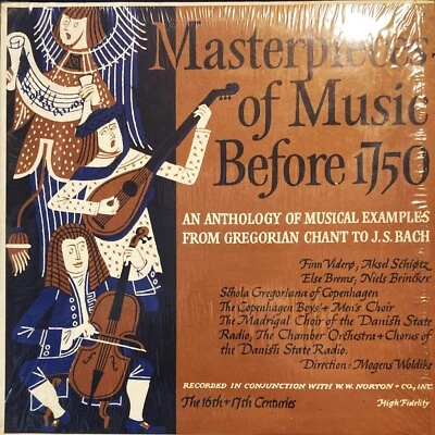 Masterpieces of Music Before 1750 to Bach STEREO HS7-9038 VG+ Shrink PET RESCUE - Image 1 of 3