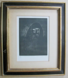 Orlando Lacro Edición Limitada Mezzotint Impresión Firmado Numerado 12/13 c.2000 - Imagen 1 de 7