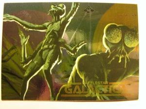 BattleStar Galactica P1 Promo trading card 1996 set classic DART 421 - Picture 1 of 2