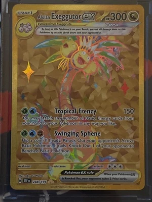 Alolan Exeggutor ex 248/191 Sv08: Surging Sparks Holo - Image 1 of 3