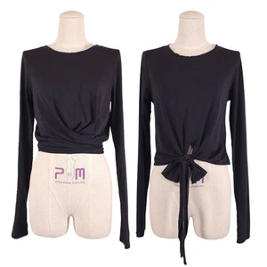 Lululemon Time to Restore Manga Larga Negro Talla Mediana - Imagen 1 de 5