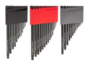 Tekton Ball End Hex And Star L-Key Set, 0.050-3/8 Inch, 1.3-10 Mm, T6-T50 - Picture 1 of 7