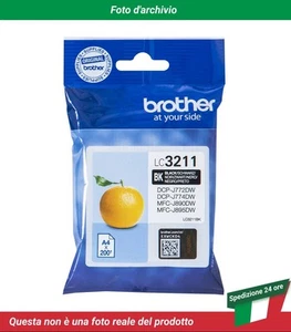 LC-3211BK Brother MFC-J890DW Cartuccia Inchiostro Nero - Photo 1/4