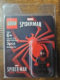 LEGO PS5 Playstation Classic Suit Spider-Man Miles Morales Mini Figure SDCC 2020