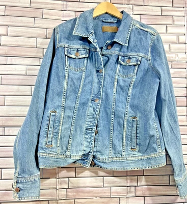 Chaqueta Denim Cruel Girl Mujer XXL Botón Bolsillos Frontales Vaquera Occidental Rodeo Foto 1 de 4