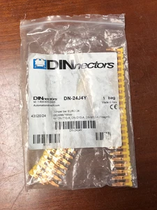 13 NEU DN-24J4Y Automation Direktklemme Jumper Bar 24 polig Dinnektoren - Bild 1 von 4