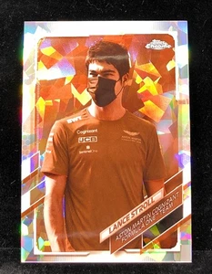 Negativo Lance Stroll 2021 Topps cromo zafiro Fórmula 1 F1/100 #24 - Imagen 1 de 2