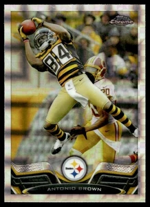 2013 Topps Chrome Antonio Brown Pittsburgh Steelers #122 - Bild 1 von 2
