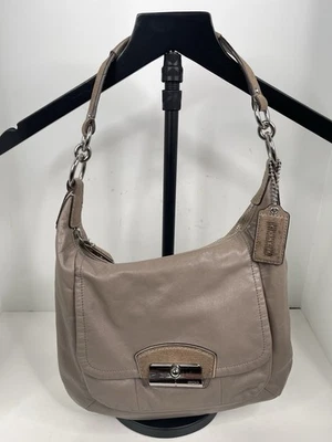 COACH Kristin Leather Hobo Shoulder Purse Handbag  L1176-19293 tan - Image 1 of 4