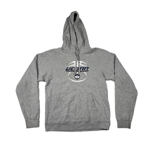 UCONN Hoodie Erwachsene S HUSKIES BASKETBALL Sweatshirt grau UNIVERSITY CONNECTICUT - Bild 1 von 5