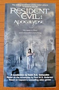 Resident Evil: Apocalypse by Keith R. A. DeCandido 2004 First Edition Paperback - Picture 1 of 2