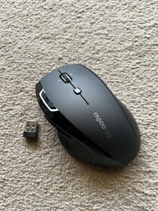 Rapoo 5G 7800P Wireless Optical Mouse & Receiver - Tested & Working - Picture 1 of 8