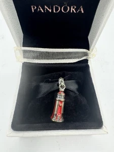 Original Pandora Leuchtturm 925 Silber Dangle Charm Retired NEU IN BOX - Bild 1 von 2