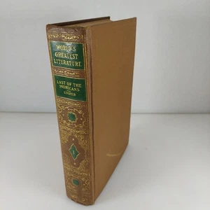 World's Greatest Literature Vol 1 Last Of The Mohicans James Fenimore Cooper HC - Imagen 1 de 12