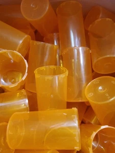 95 Pack Centor L-40A Screw-Loc Clear-Vu 40 Dram Prescription Vial Bottles, New - Picture 1 of 4