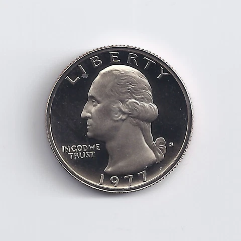 1977-S  PROOF QUARTER Cover