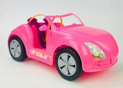 Muñeca Barbie Mattel 2007 rosa surf tropical playa crucero coche vehículo Foto 1 de 4