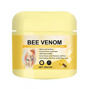 30G Bee Venom Joint Relief Gel,Bee Venom Joint Repair Cream Bee Ointment 2024 - Picture 1 of 12