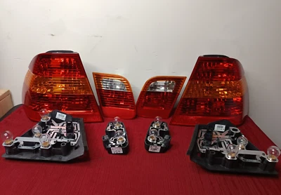 Luces traseras para conductor y pasajero BMW E46 sedán 325i 330i OEM Foto 1 de 4