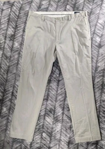 Polo Ralph Lauren Mens Beige Twill Chino Pants Stretch Classic Fit Tall 44T x 35 - Picture 1 of 11