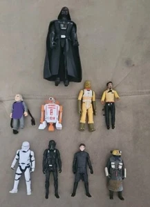 9 STAR WARS FIGURES LOT Legacy Collection 3.75" Build a Droid BAD R3-A2 BOSSK - Picture 1 of 6