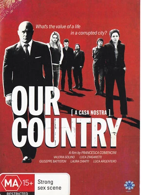 OUR COUNTRY Luca Zingaretti / Valeria Golino  DVD R4 - PAL    SirH70 - Image 1 of 2