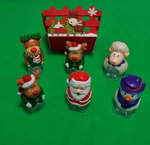 Weihnachtsfiguren Umverpackung für Geld Geschenk mit Deko Korb Weihnachten Deko - Bild 1 von 2