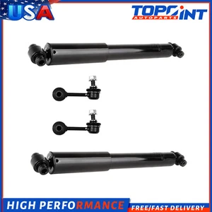 For 2006-2012 Ford Fusion 4pc Rear Shocks Absorbers w/ Sway Bar Link Set - Picture 1 of 2