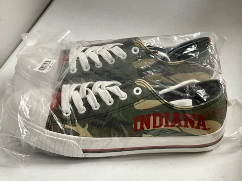 FOCO INDIANA LOW TOP CANVAS SHOES SNEAKERS Womens Size 10 Cover
