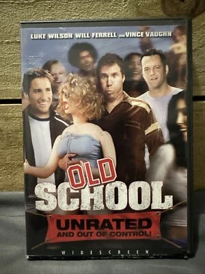 Old School DVD Unrated Widescreen Will Ferrell Luke Wilson Vince Vaughn - Image 1 of 3