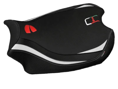 Funda de asiento Tappezzeria Ducati Panigale V4 (con logotipo) (-2024) Foto 1 de 4
