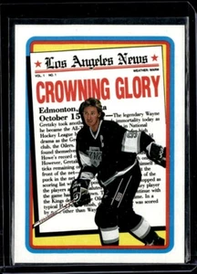 1990-91 Topps #3 Wayne Gretzky LA - Picture 1 of 2