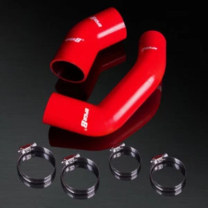 UPGR8 05-10 Focus RS MK2 Rojo 4 Capas Caja de Aire Manguera de Silicona Carreras Caja de Aire Entrada 06 - Imagen 1 de 1